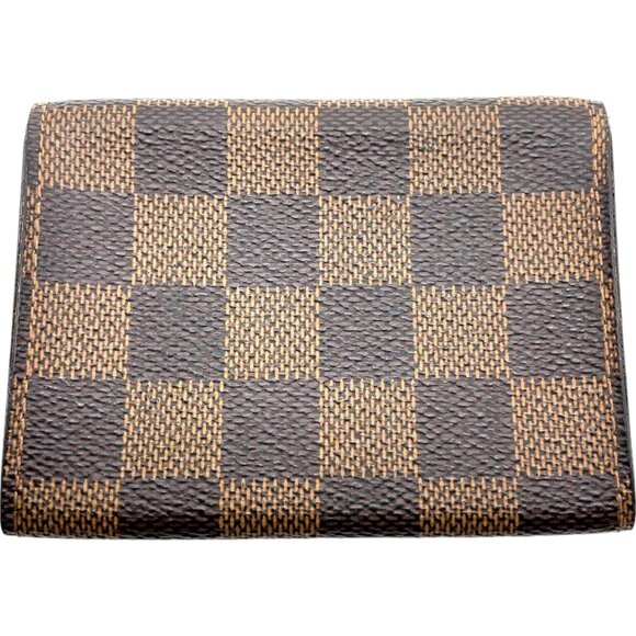409231AZ (L3) Louis Vuitton Wallet Envelope Brown Damier w/Box - Picture 3 of 11
